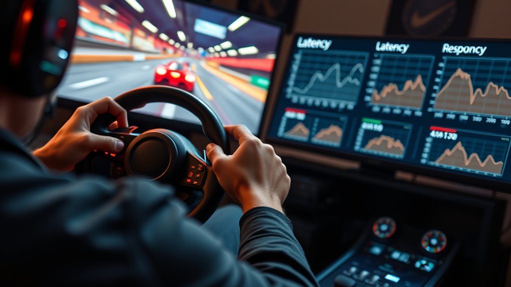 latency hampers racing accuracy