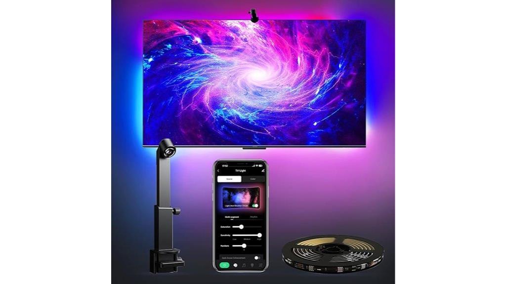 led tv backlight camera