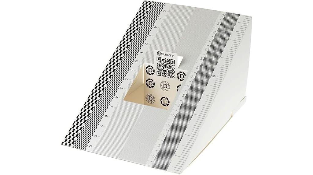 lens calibration ruler set