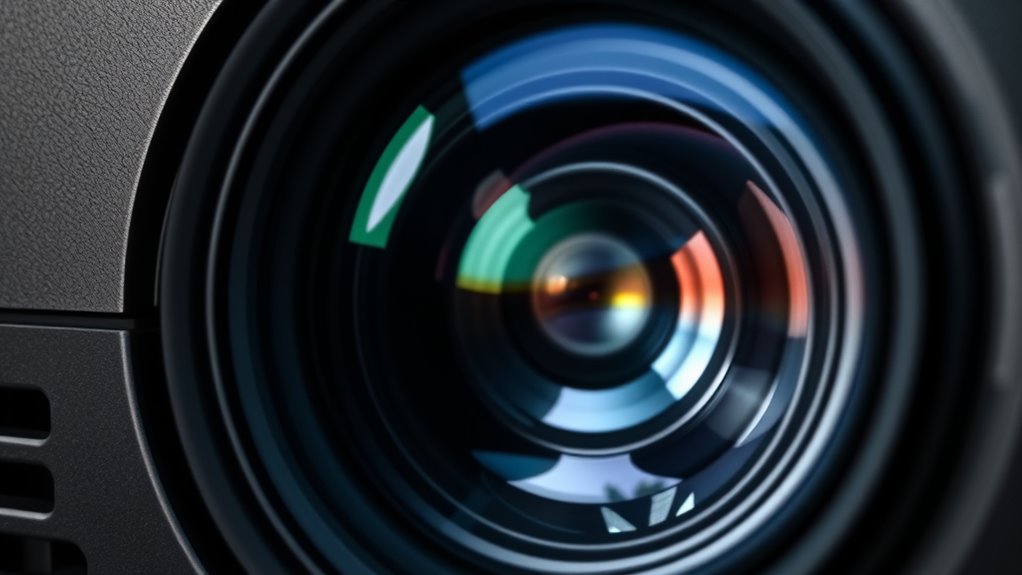 lens quality and throw ratio