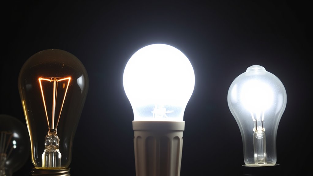 lifespan of different lamps