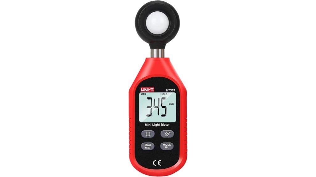 light measurement device specifications