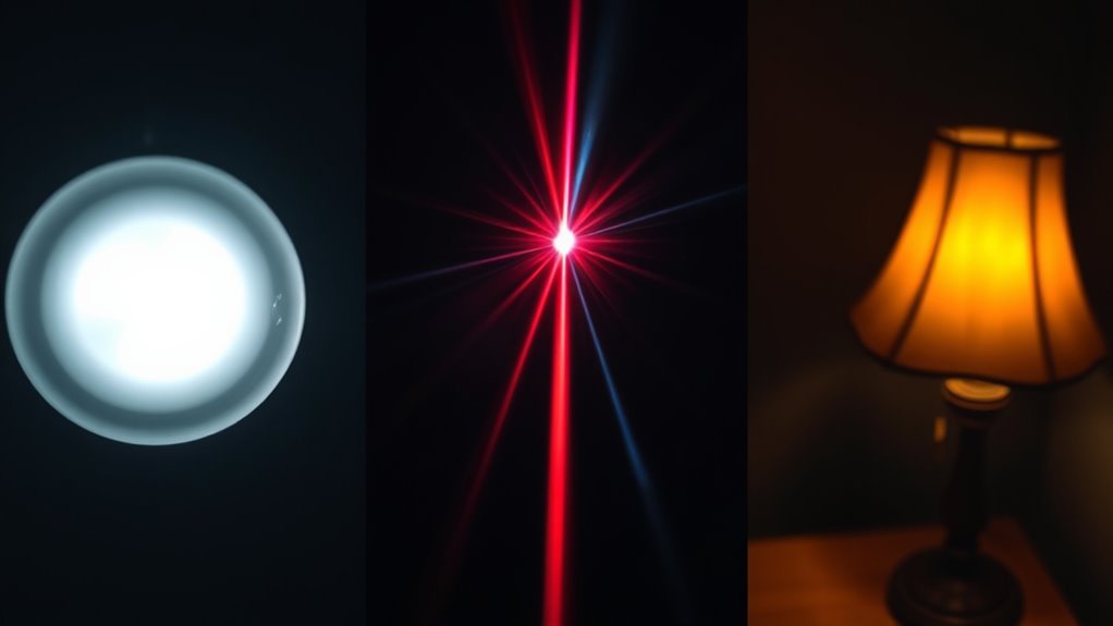 light source color variations