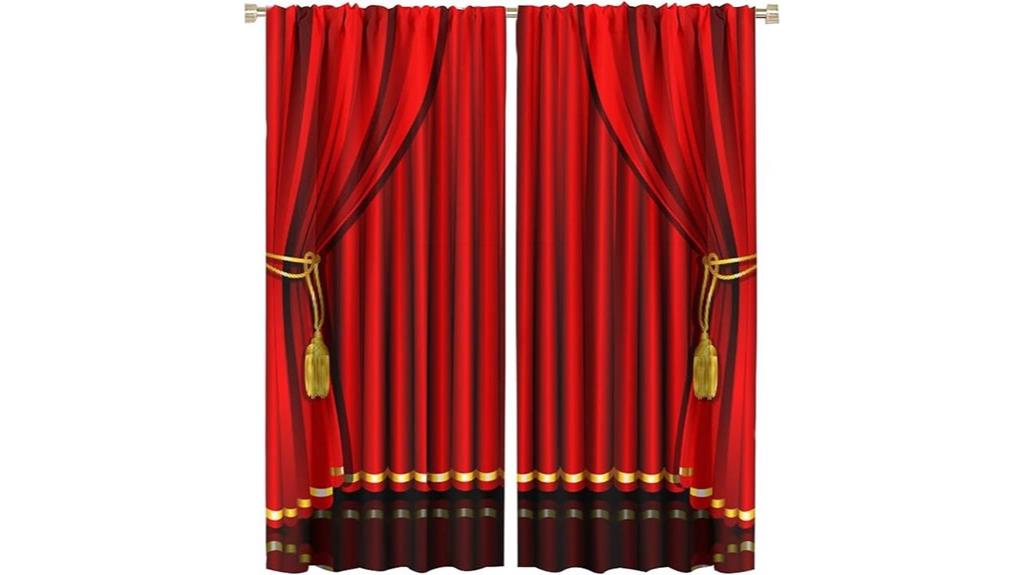 living room bedroom theater curtain