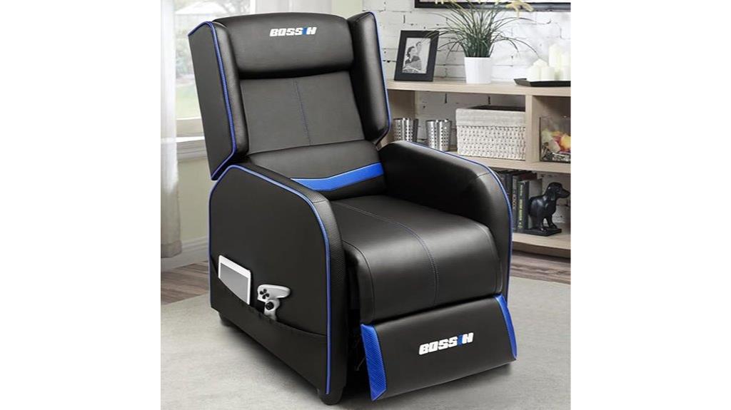 luxury adult gaming recliner