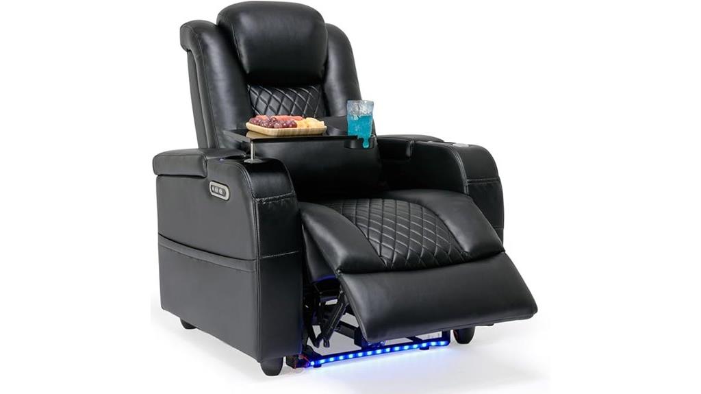 luxury recliner home theater