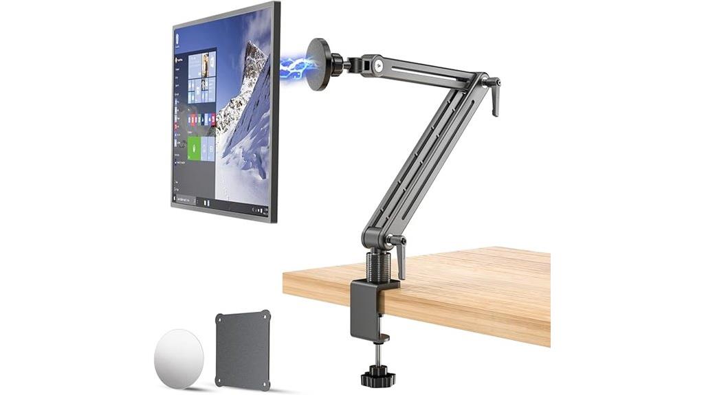 magnetic portable desk clamp