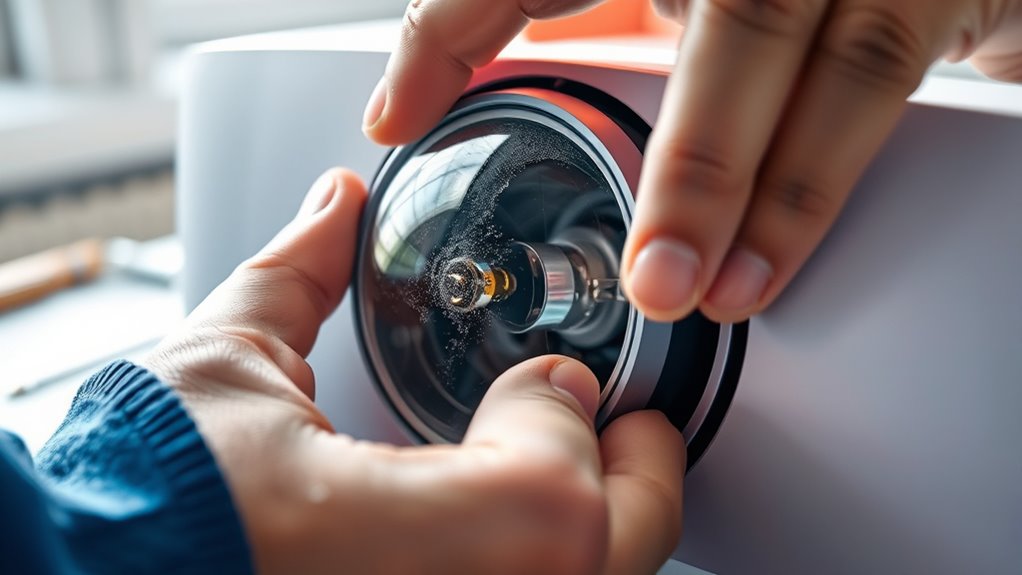 maintain projector cleanliness regularly