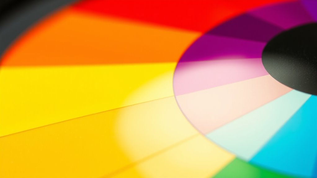 managing color wheel noise