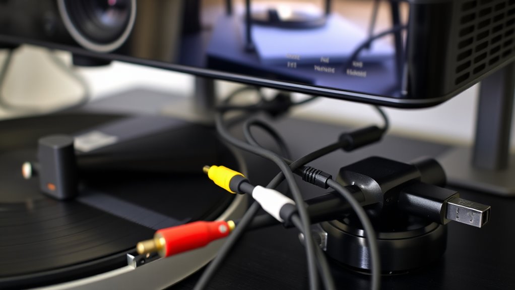 matching cables and ports