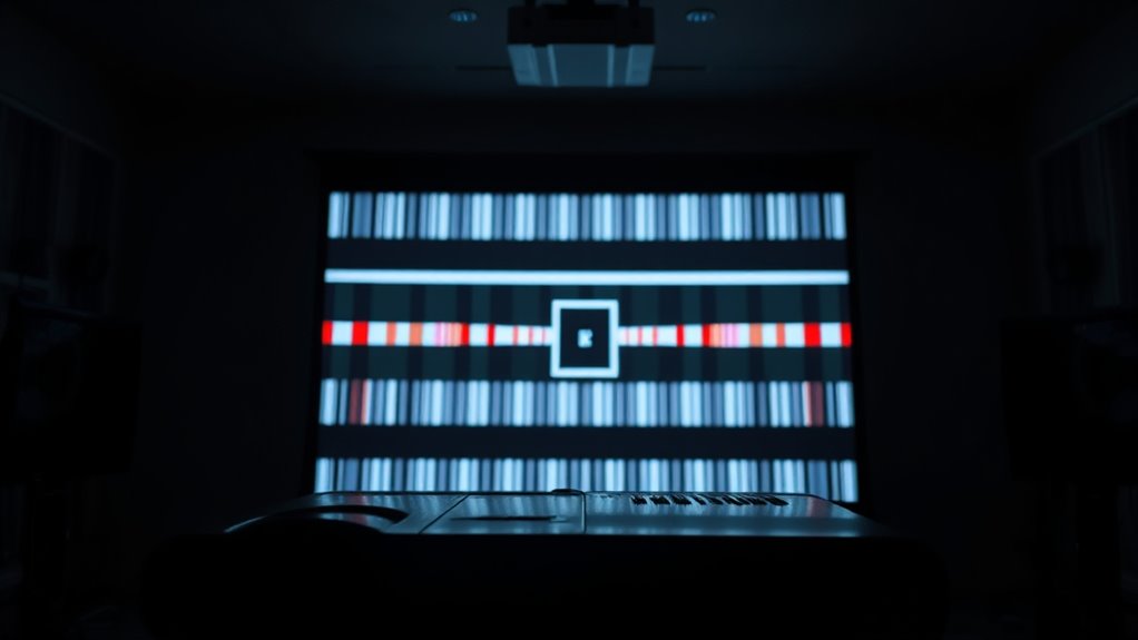 measure projector lag precisely