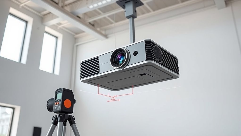 measure room and screen