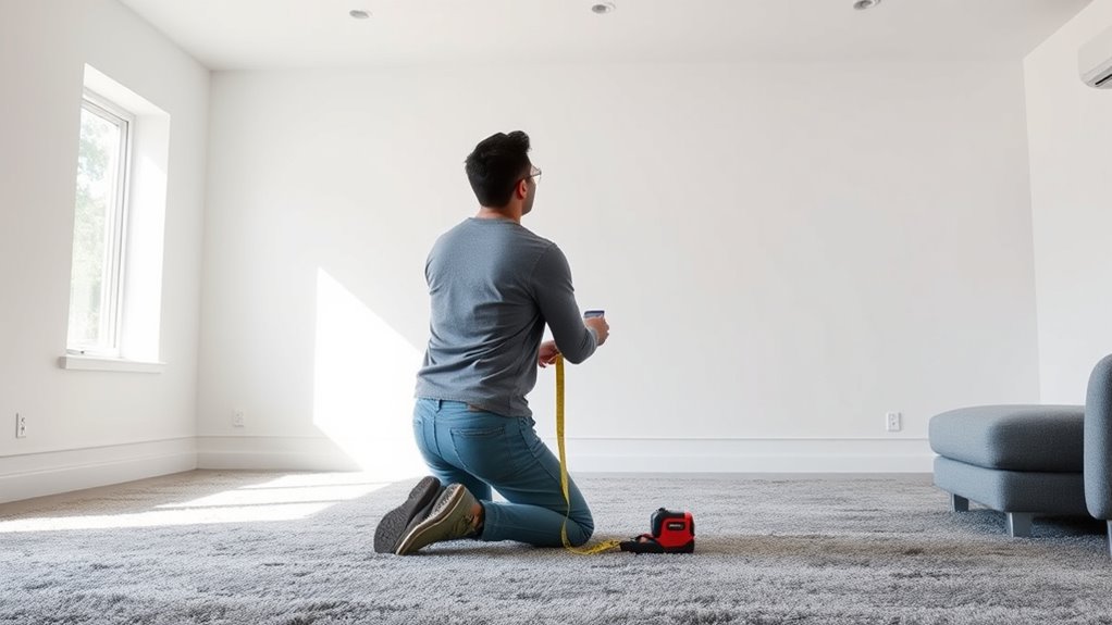 measure room dimensions carefully