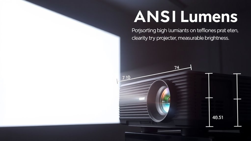 measuring projector brightness accurately