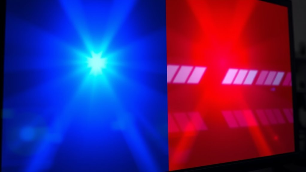 measuring projector screen reflectivity