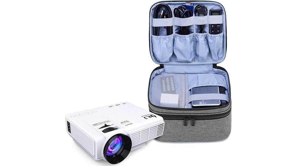 mini projector carrying bag