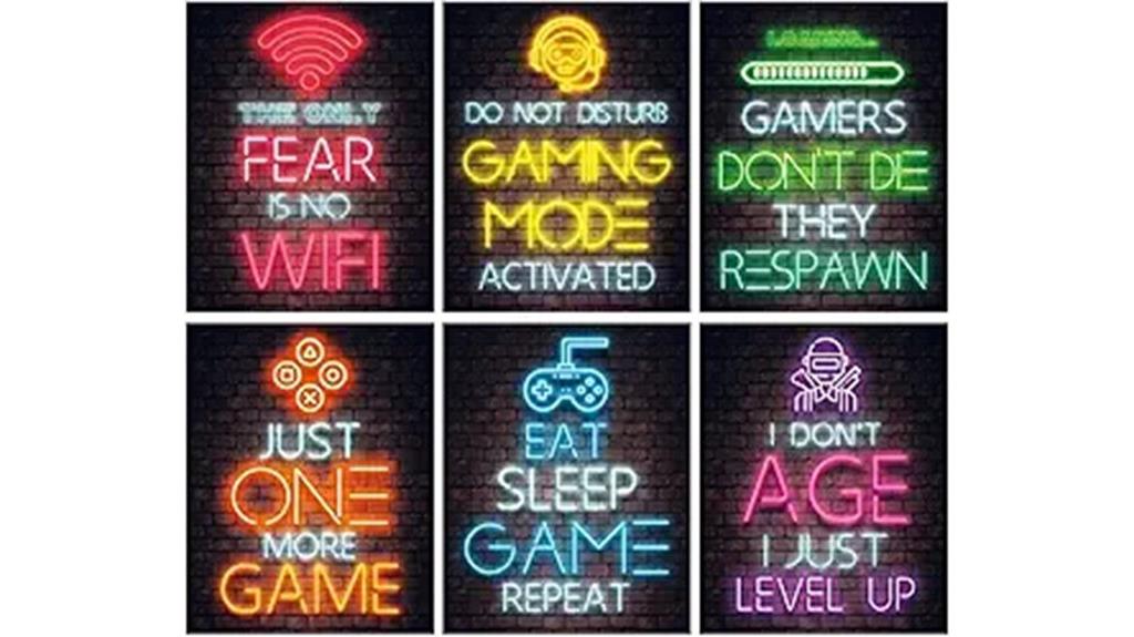 mini zozi gaming wall art