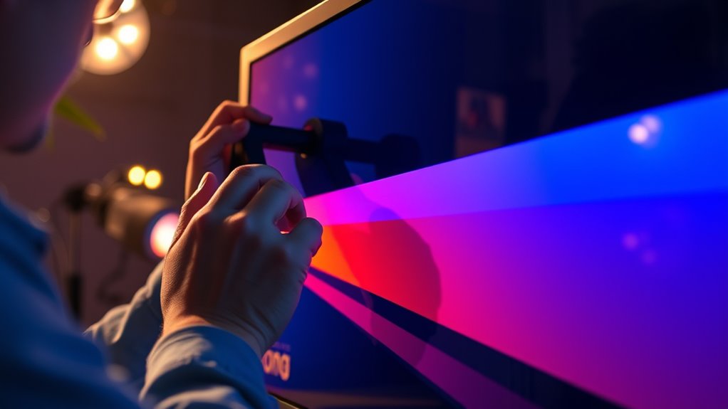 monitor calibration ensures accurate colors