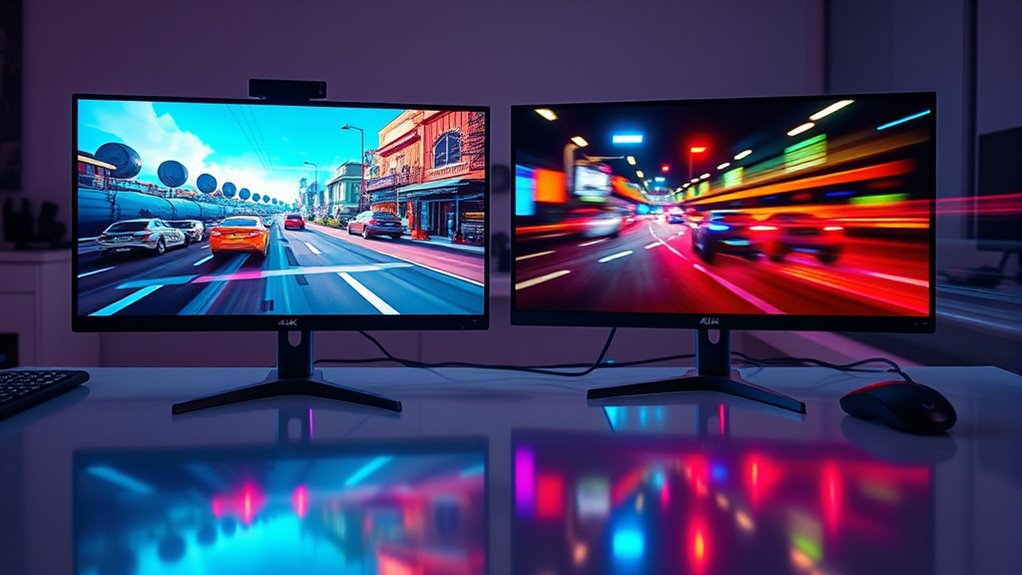 monitor settings optimize gameplay