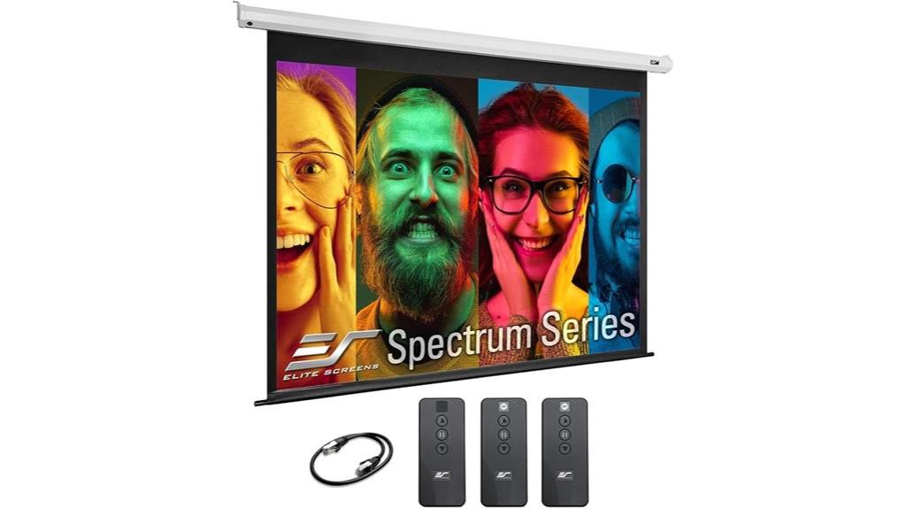 motorized 100 inch screen kit