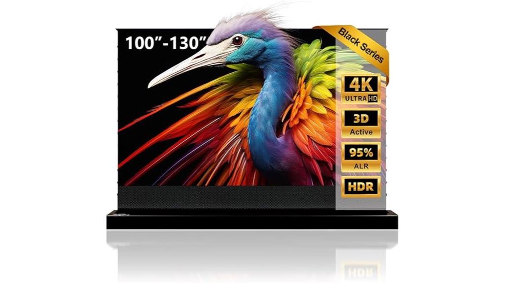 motorized 120 inch projector screen