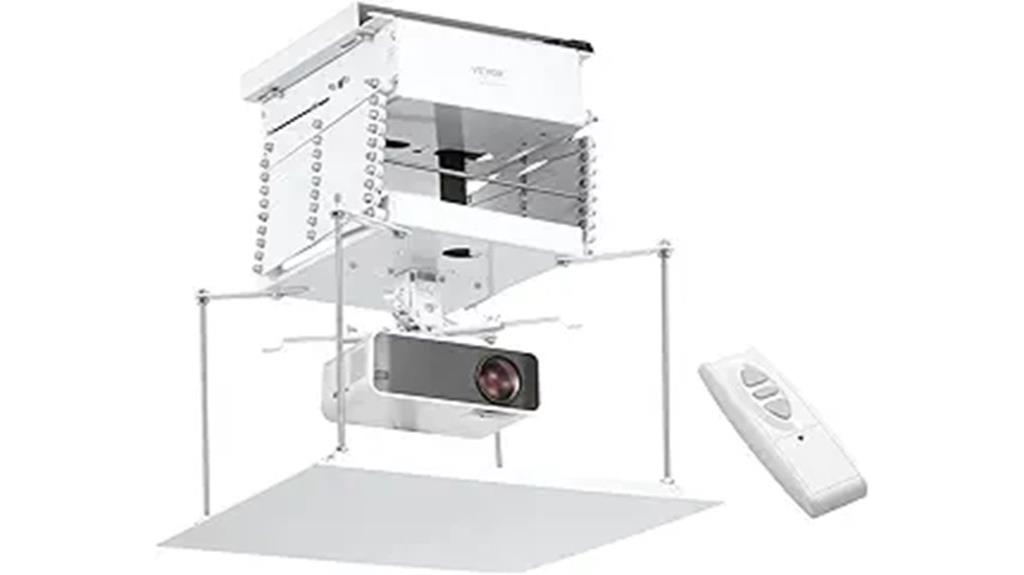 motorized projector lift system