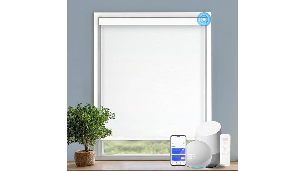 motorized remote window shades