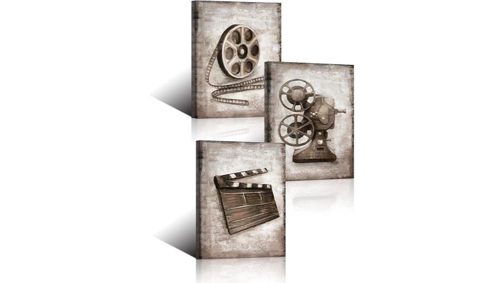 movie room canvas art