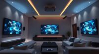 multi room projector audio integration