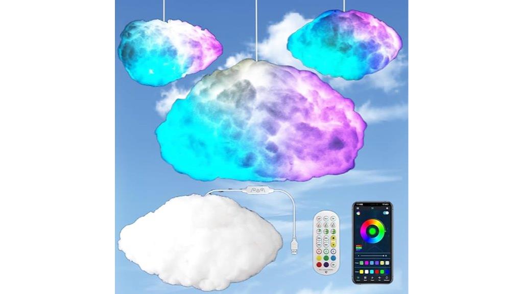 multicolor cloud led lights