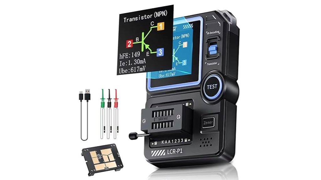 multifunctional electronic component tester
