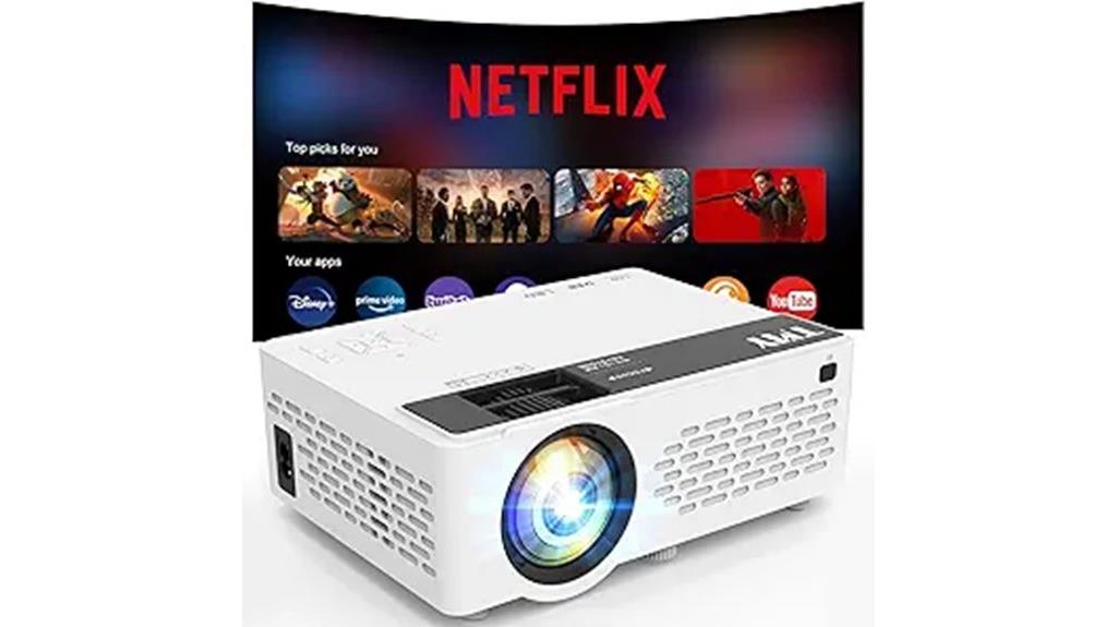netflix mini projector