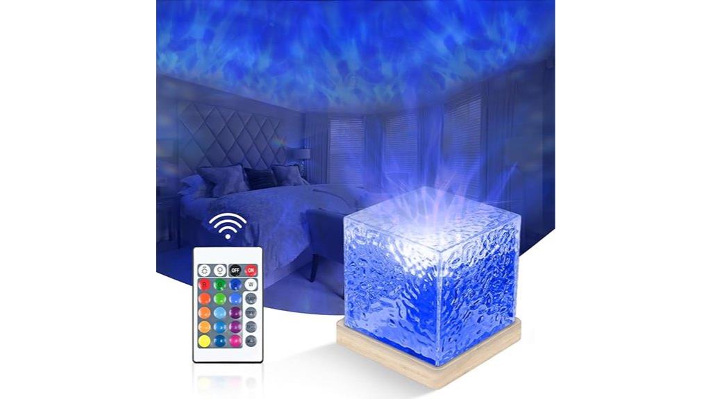 ocean wave aurora lamp