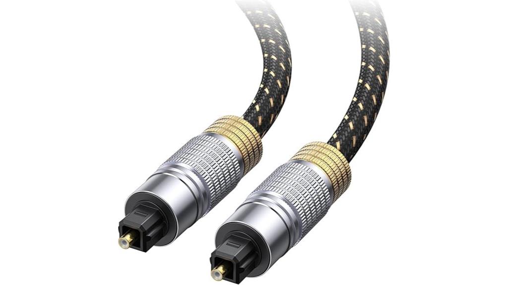 optical audio cable 6ft
