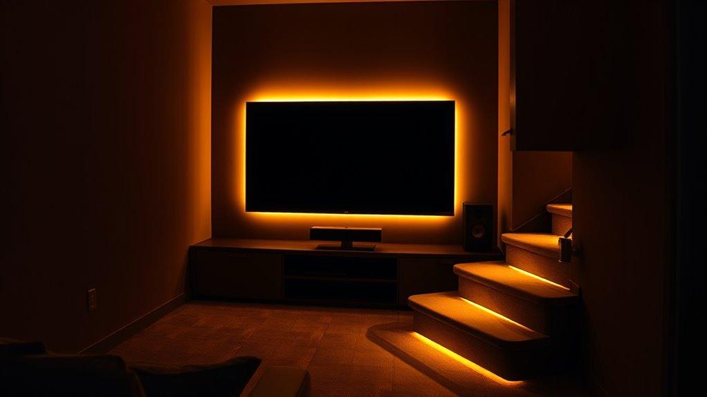 optimal home theater lighting