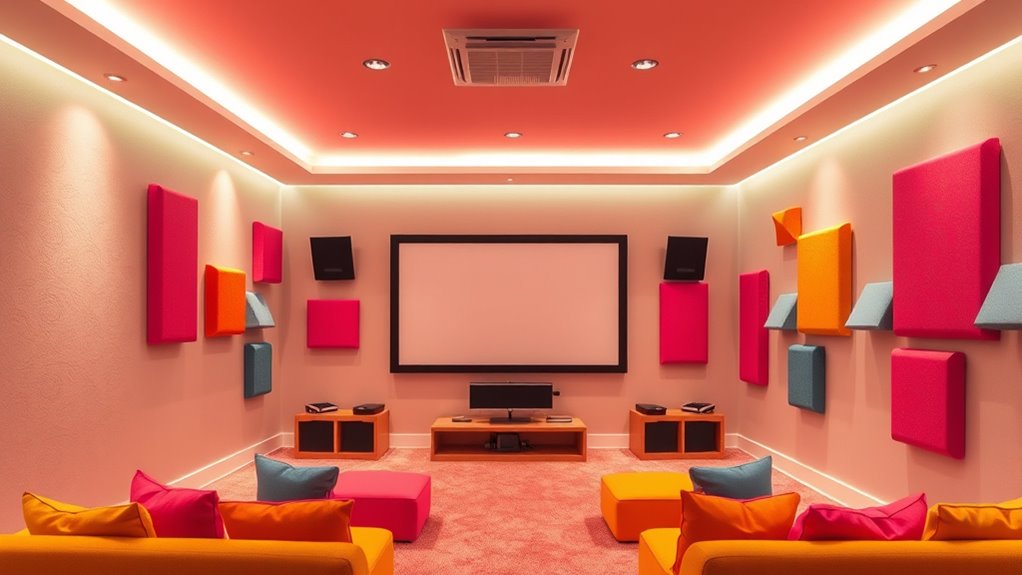 optimal lighting and acoustics