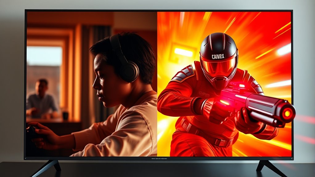 optimal picture settings comparison