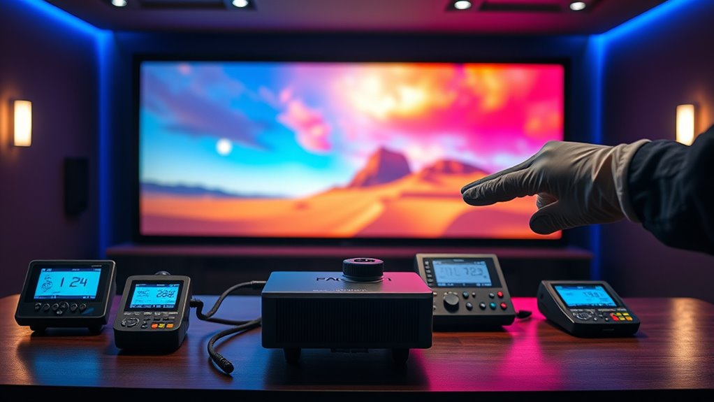 optimal projector color calibration