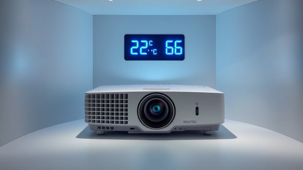 optimal projector environment conditions