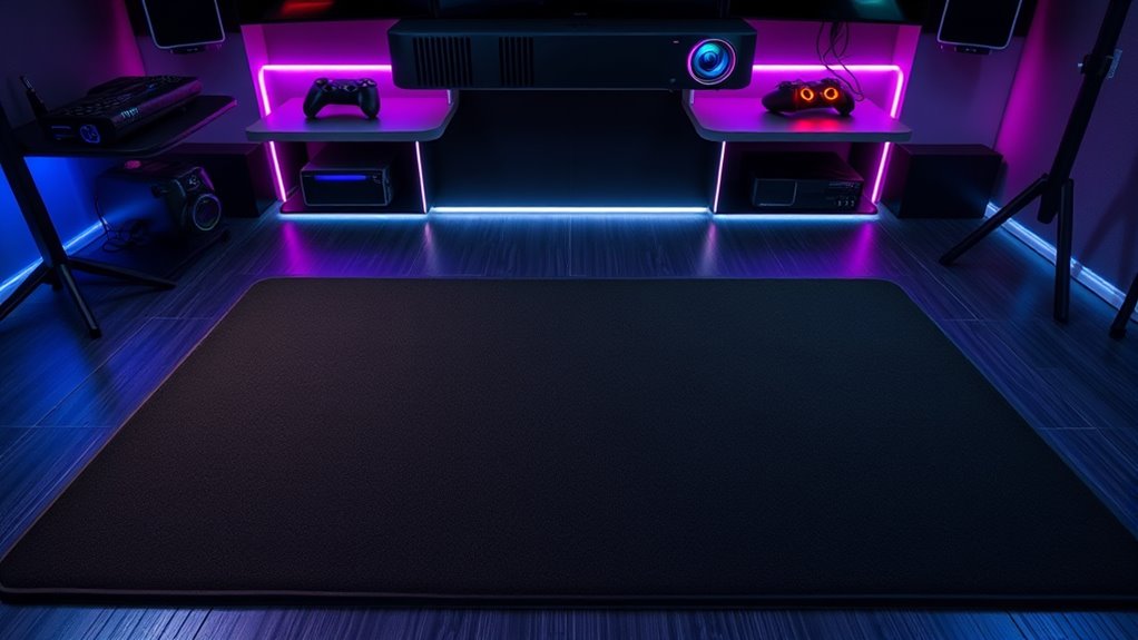 optimal projector gaming surface