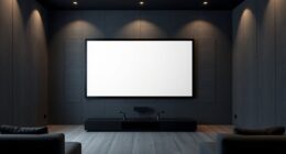 optimal projector room wall colors