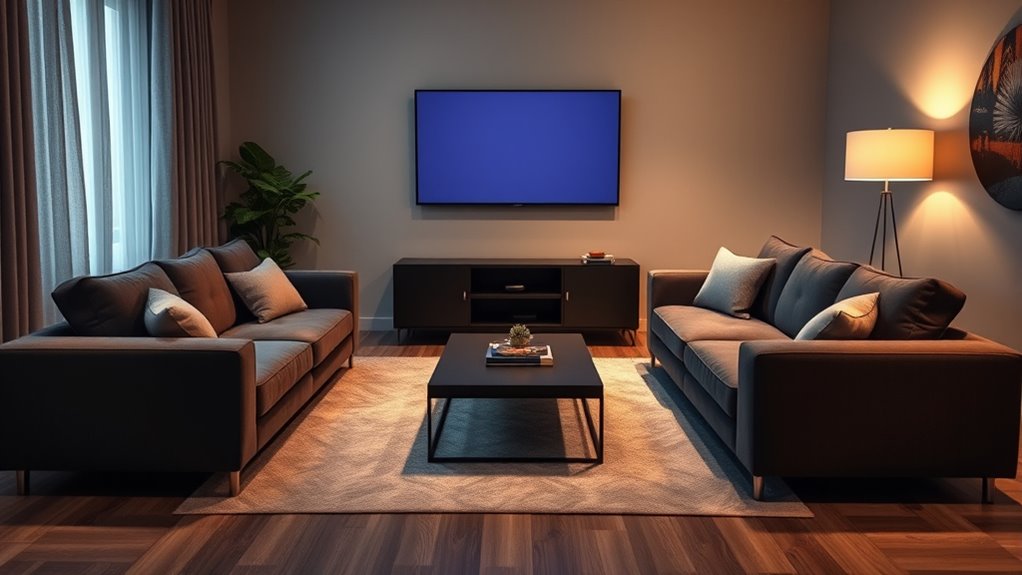 optimal seating distance and angles