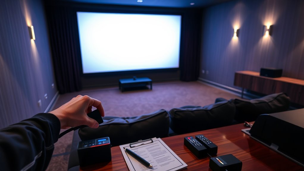 optimize audio and visuals