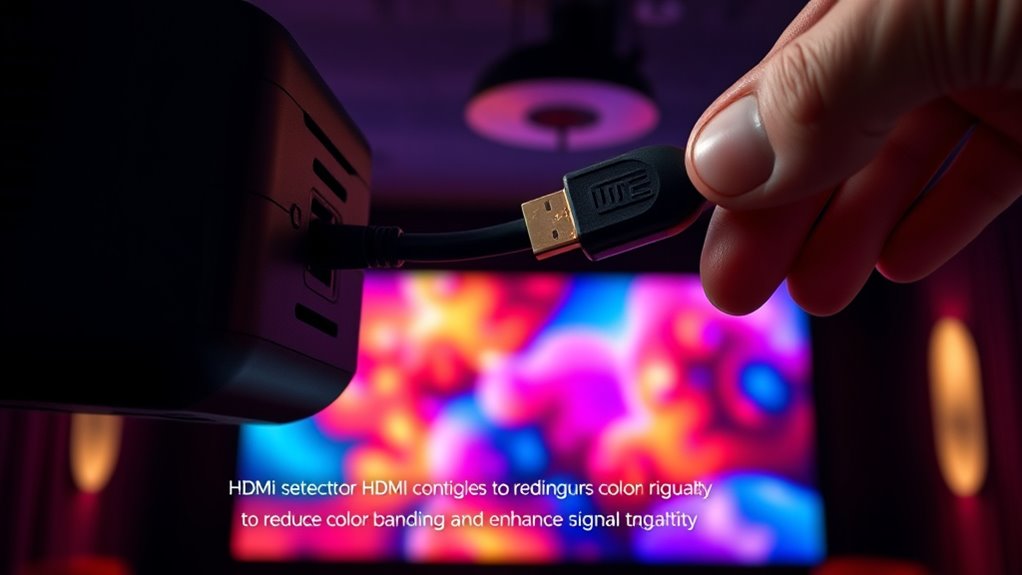 optimize hdmi signal quality