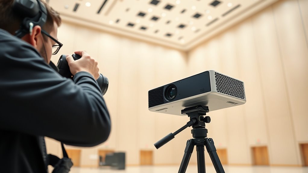 optimize large space projection