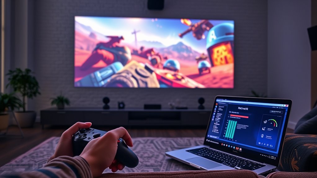 optimize network for gaming