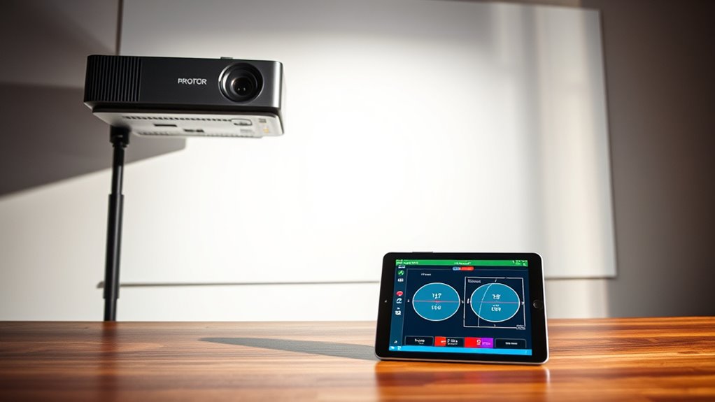 optimize projection room setup