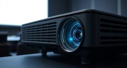 optimize projector brightness settings