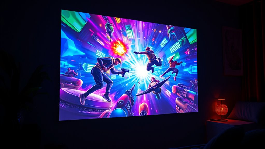 optimize projector for gaming