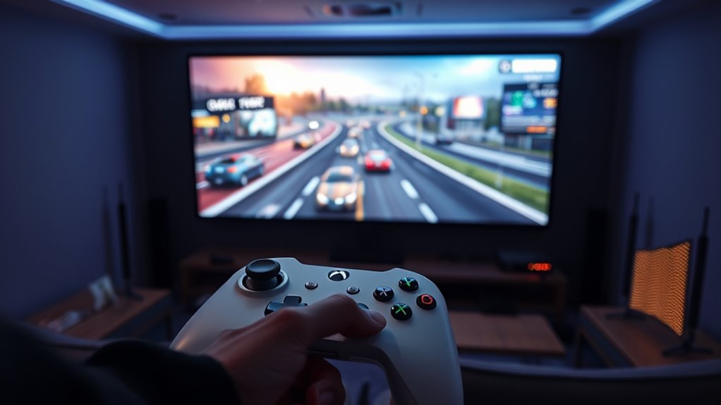 optimize projector gaming latency